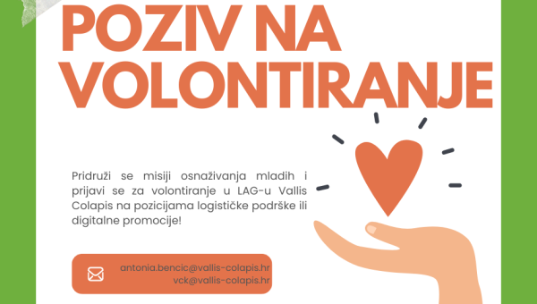 Poziv na volontiranje na projektu za mlade ''Think squad''